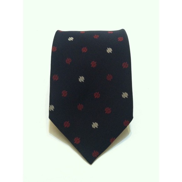 ARMANI COLLEZIONI MENS NEW NAVY 100%SILK NECKTIE WIDTH: 3 3/4